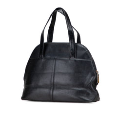 Leather Dome Handbag