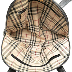 Leather Dome Handbag
