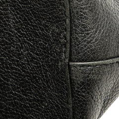 Leather Dome Handbag