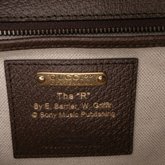 100th Anniversary Medium Canvas 1947 Bamboo Top Handle Bag