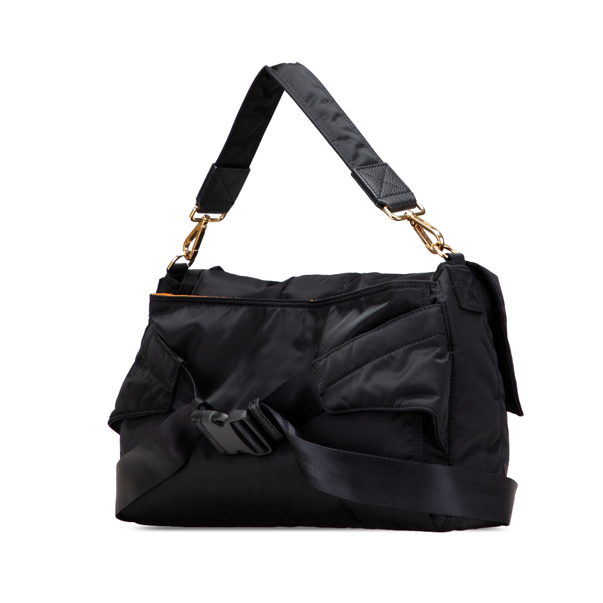 Porter Nylon Baguette Satchel