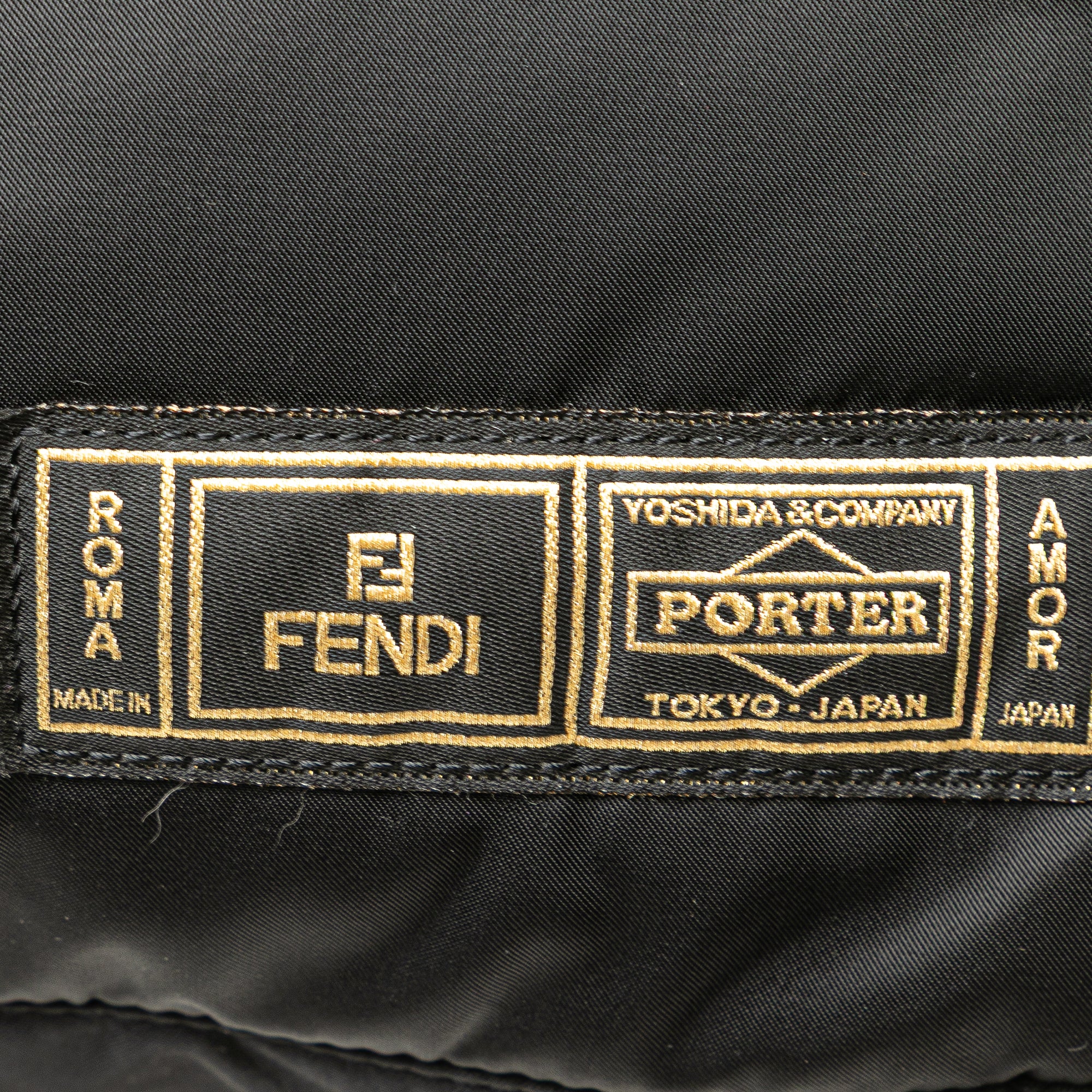 Porter Nylon Baguette Satchel