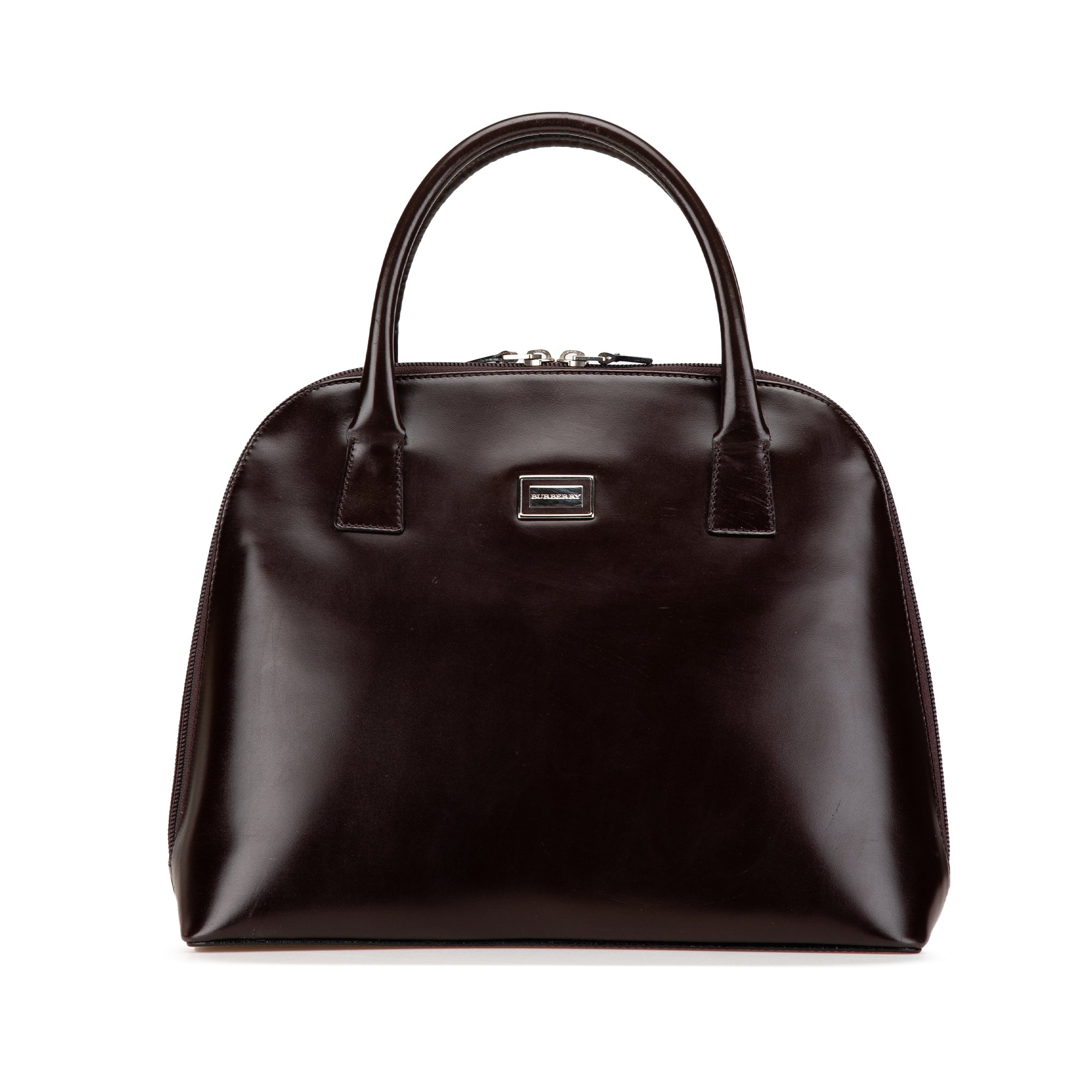 Leather Dome Satchel