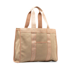 Zucca-Trimmed Canvas Tote_1