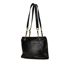 CC Lambskin Chain Tote