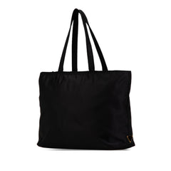 Tessuto Canapa Logo Bow Tote