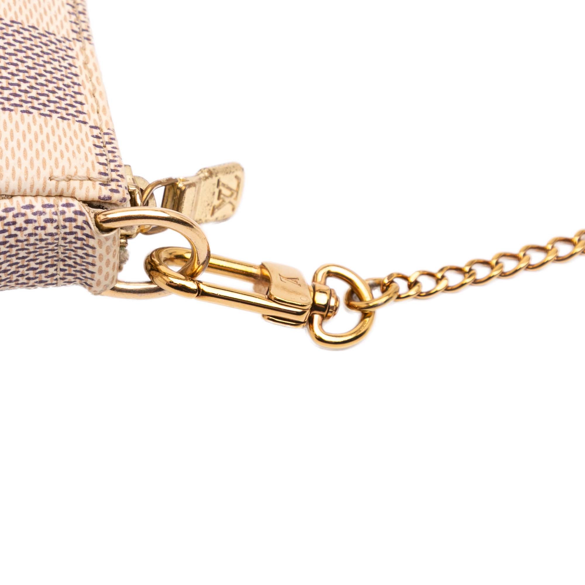 Damier Azur Mini Pochette Accessoires