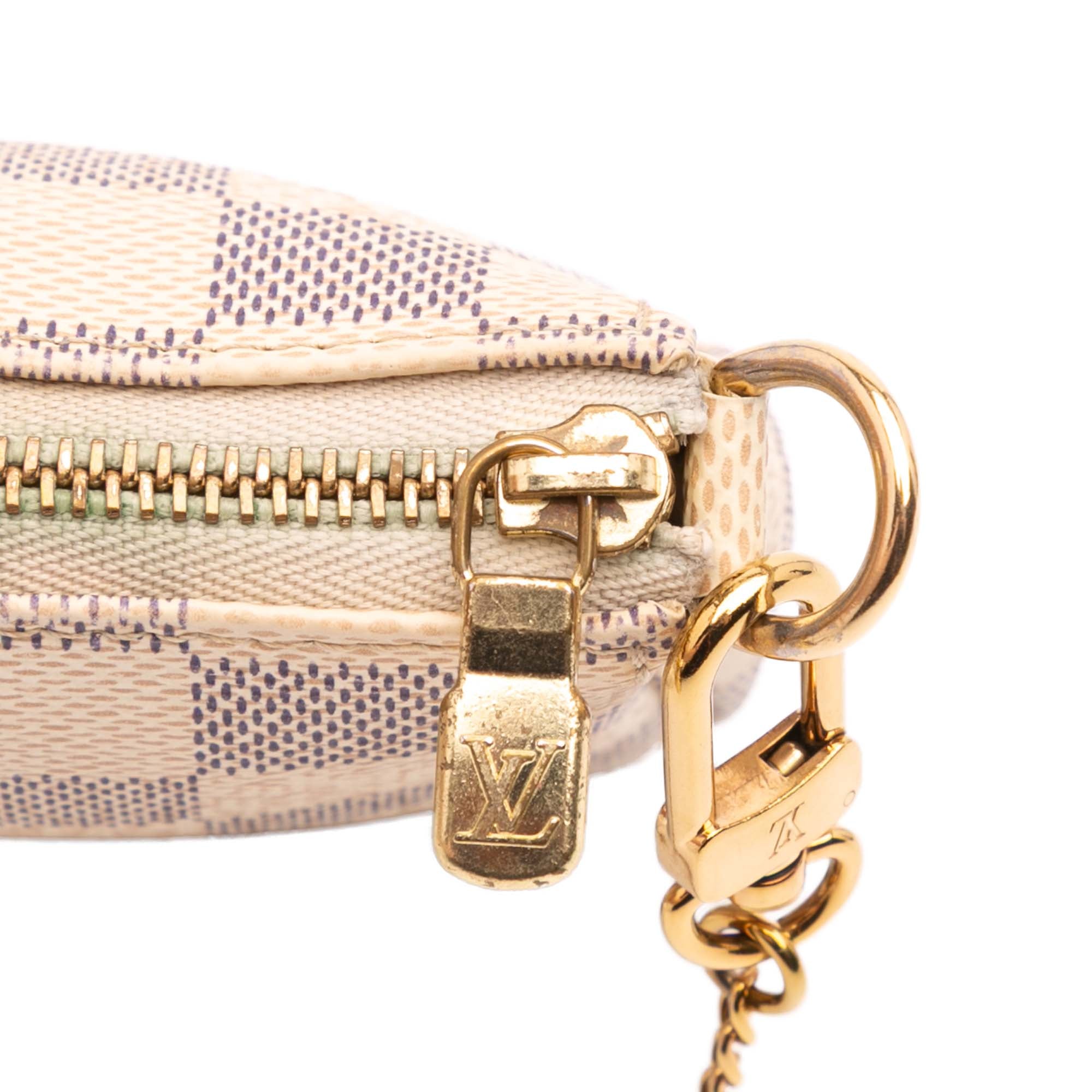 Damier Azur Mini Pochette Accessoires