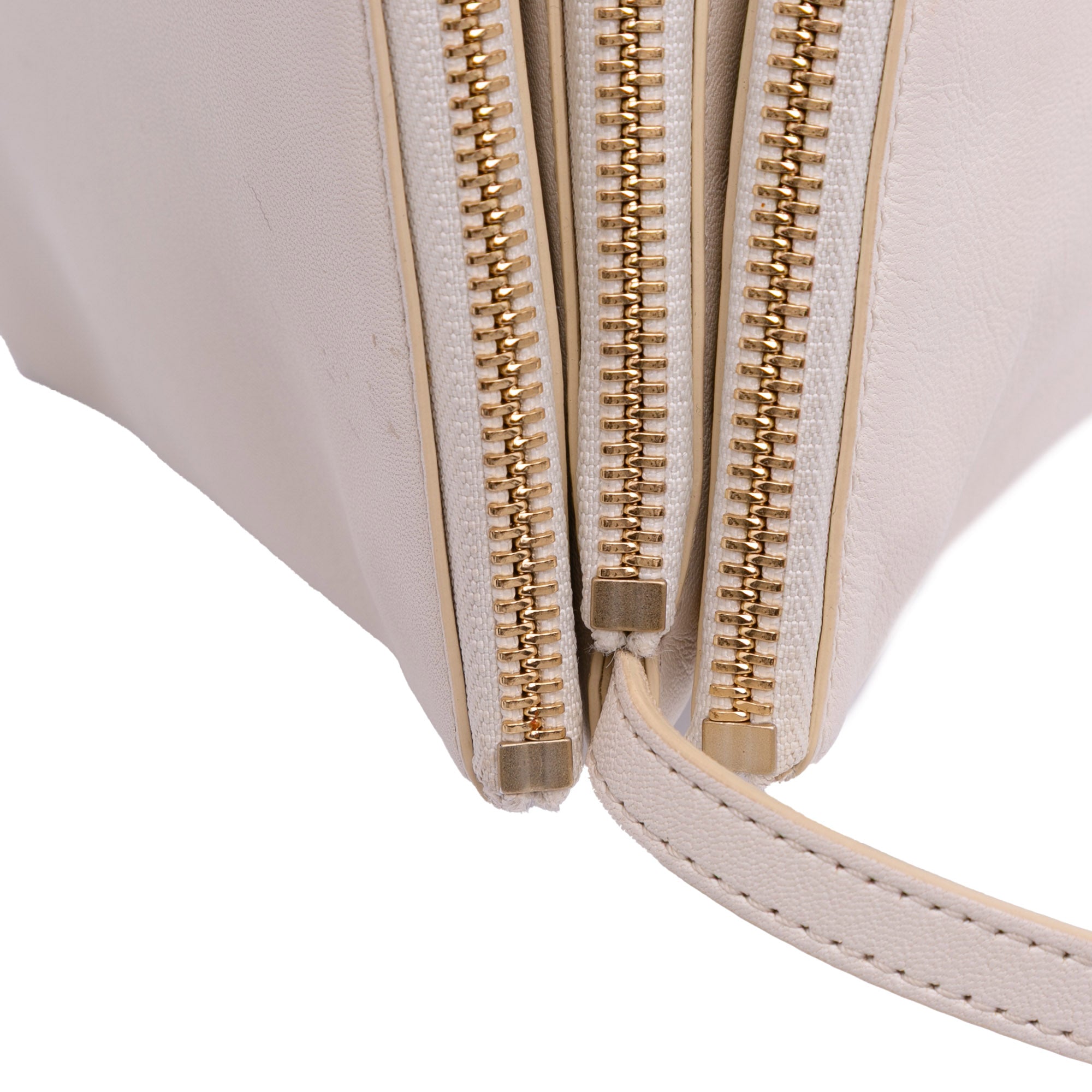 Large Lambskin Trio Crossbody