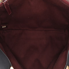 CC Quilted Lambskin Pin Tuck Tote