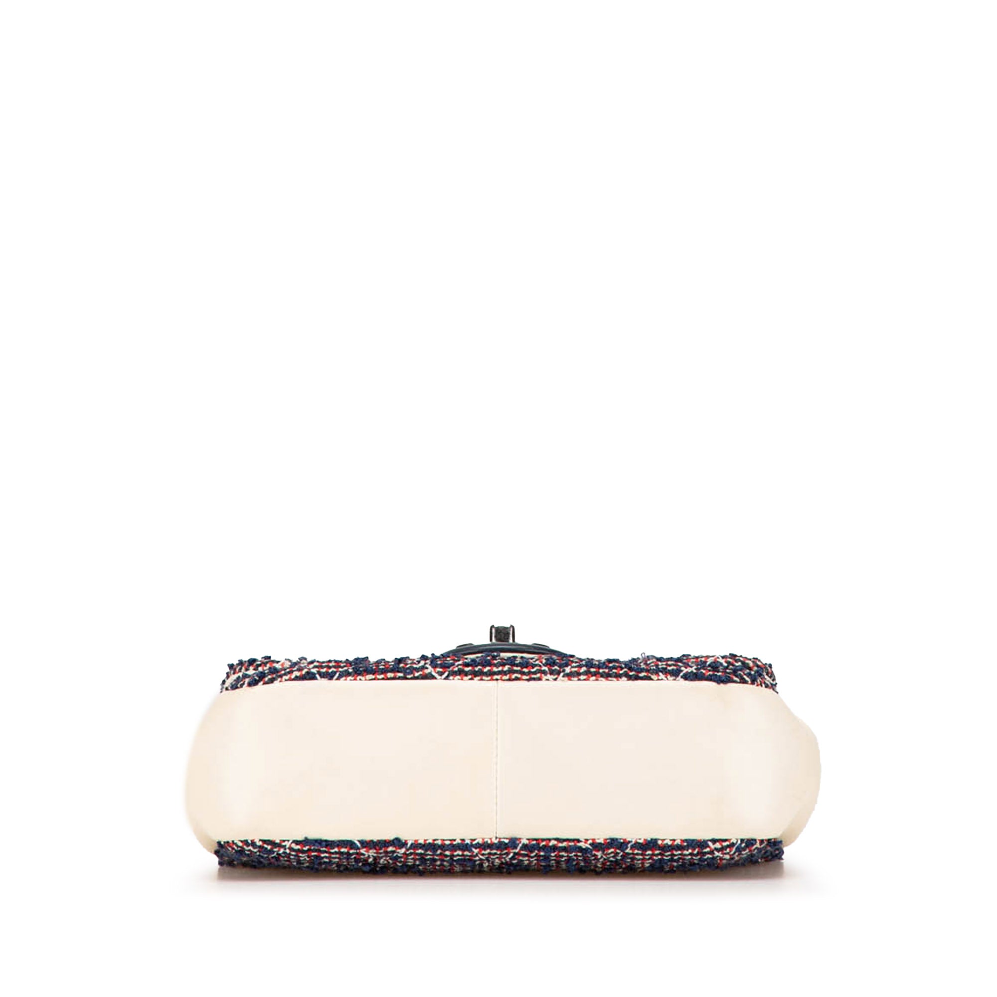 Mini Rectangular Tweed Single Flap