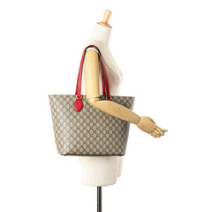 Medium GG Supreme Linea A Zip Tote
