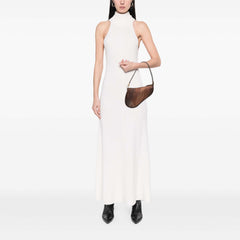 Mini Printed Nylon Saddle Pochette