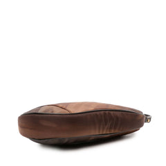 Mini Printed Nylon Saddle Pochette