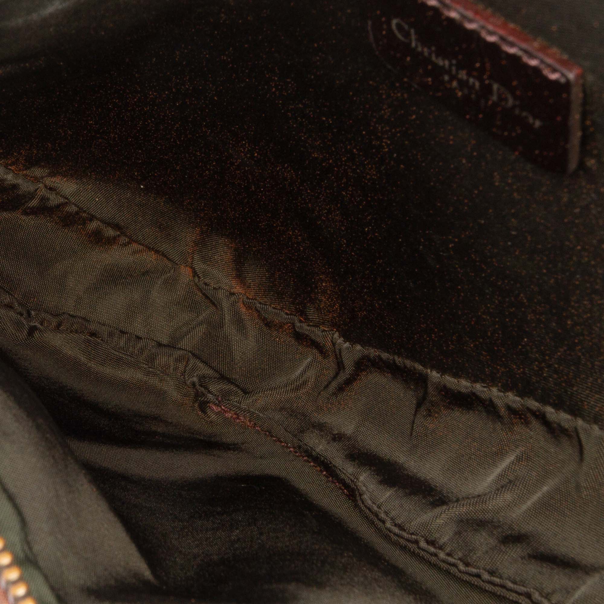 Mini Printed Nylon Saddle Pochette