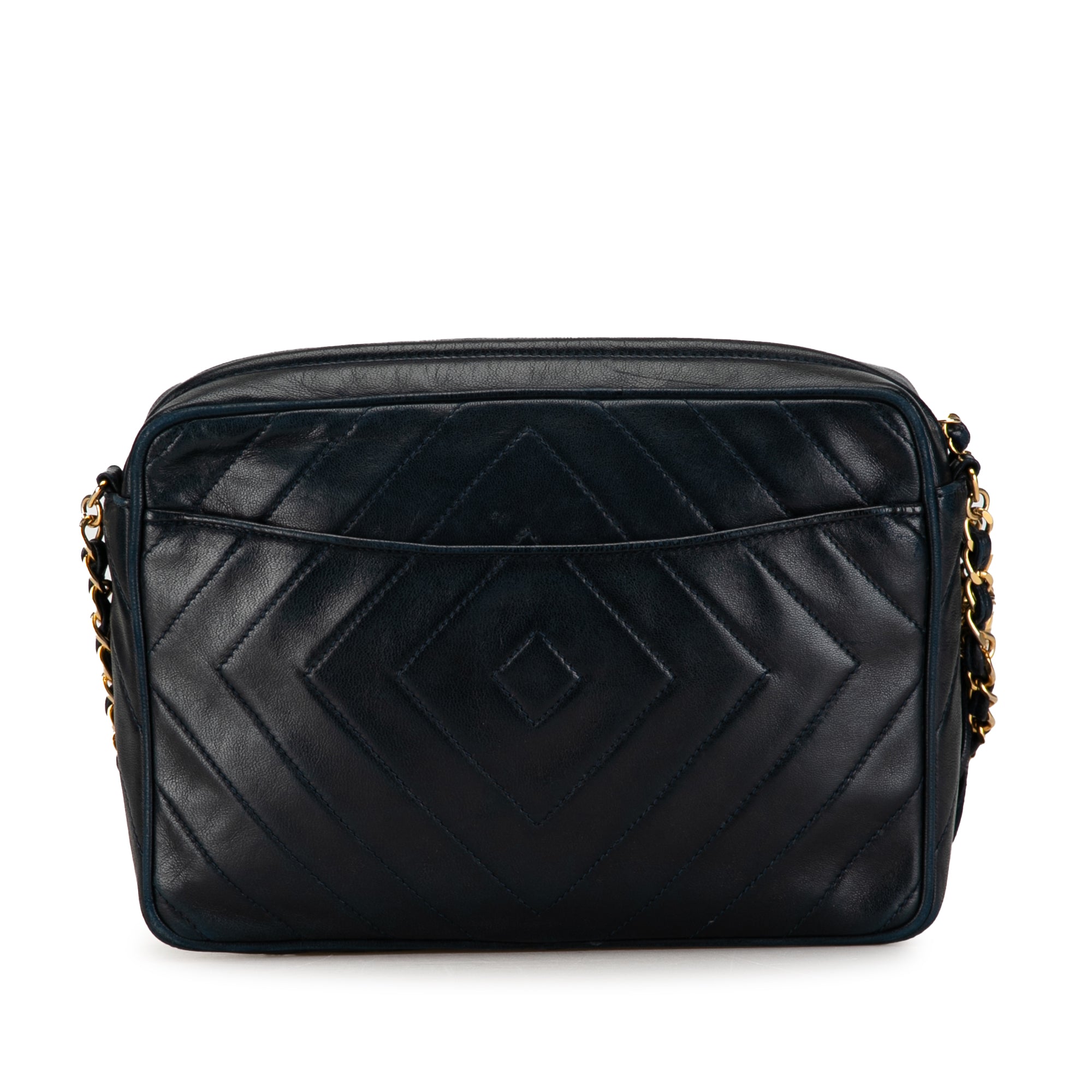 CC Diamond Quilted Lambskin Tassel Crossbody_2