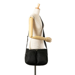 Tessuto Zip Top Crossbody