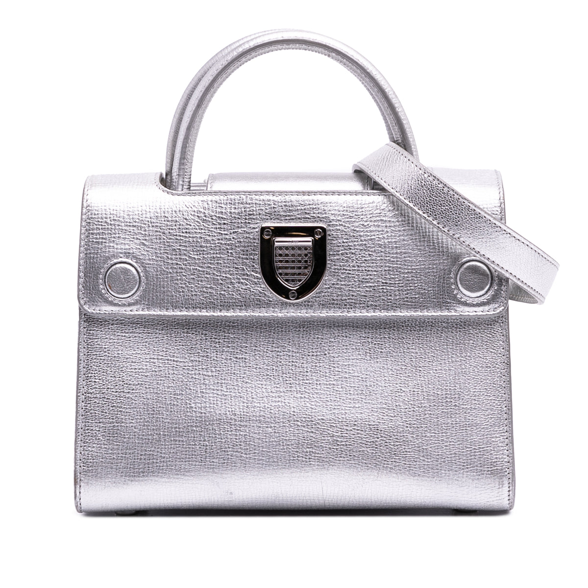 Mini Grained Calfskin Diorever Satchel