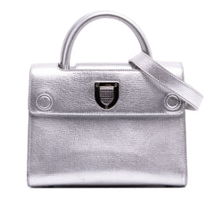 Mini Grained Calfskin Diorever Satchel