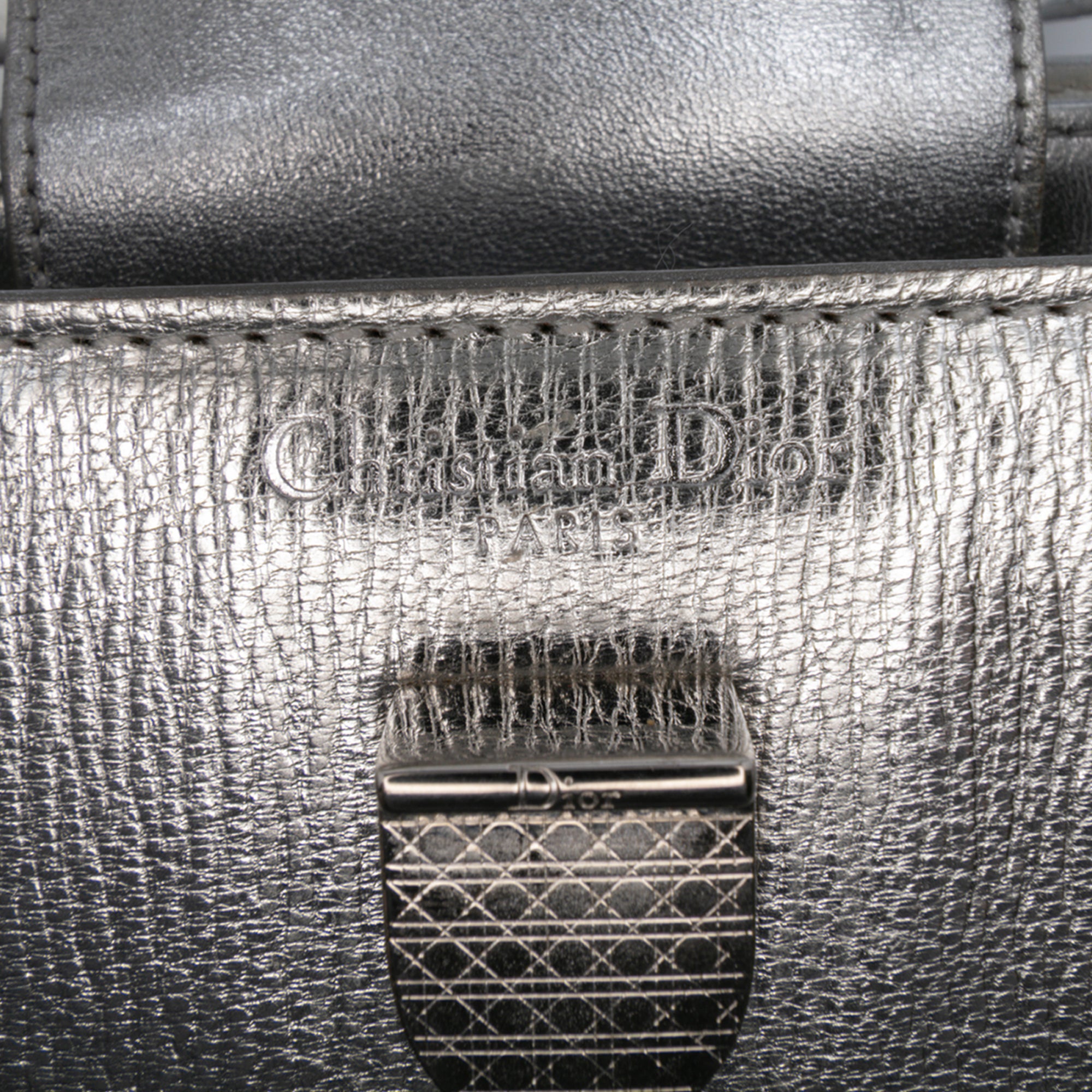 Mini Grained Calfskin Diorever Satchel