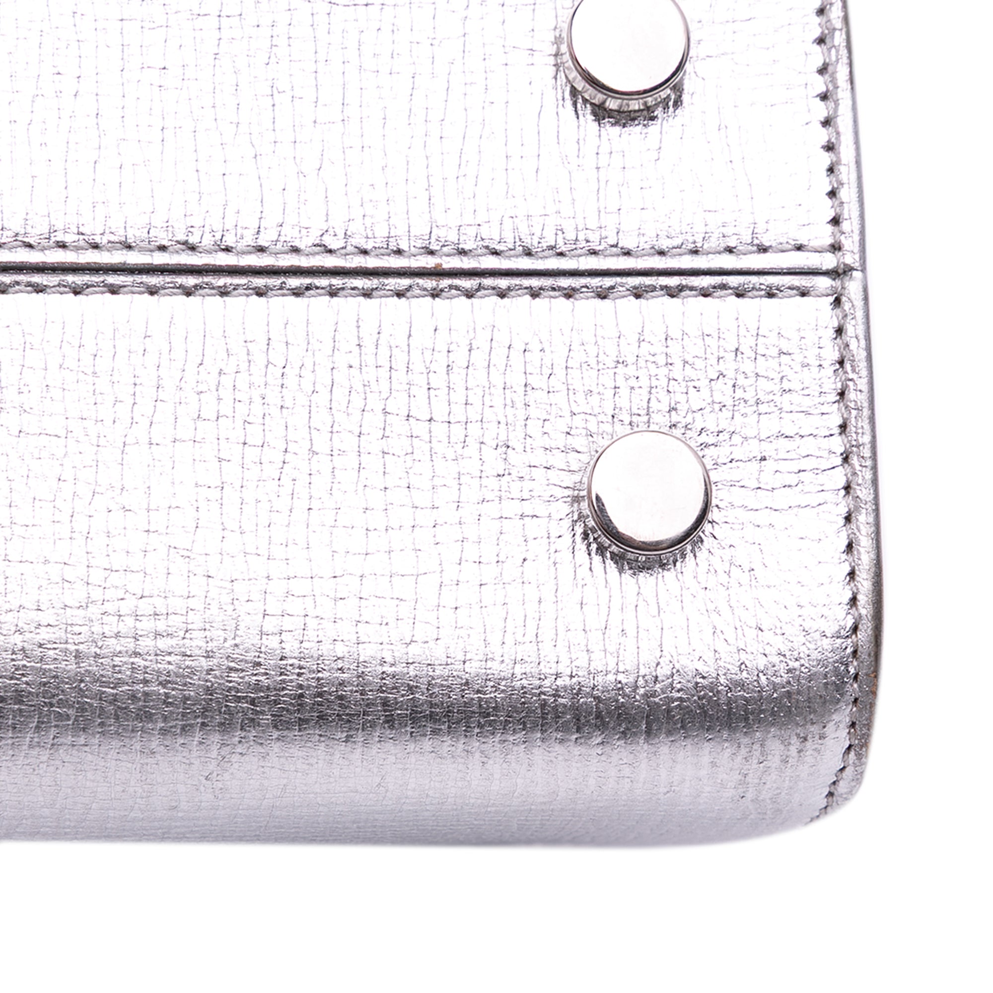 Mini Grained Calfskin Diorever Satchel