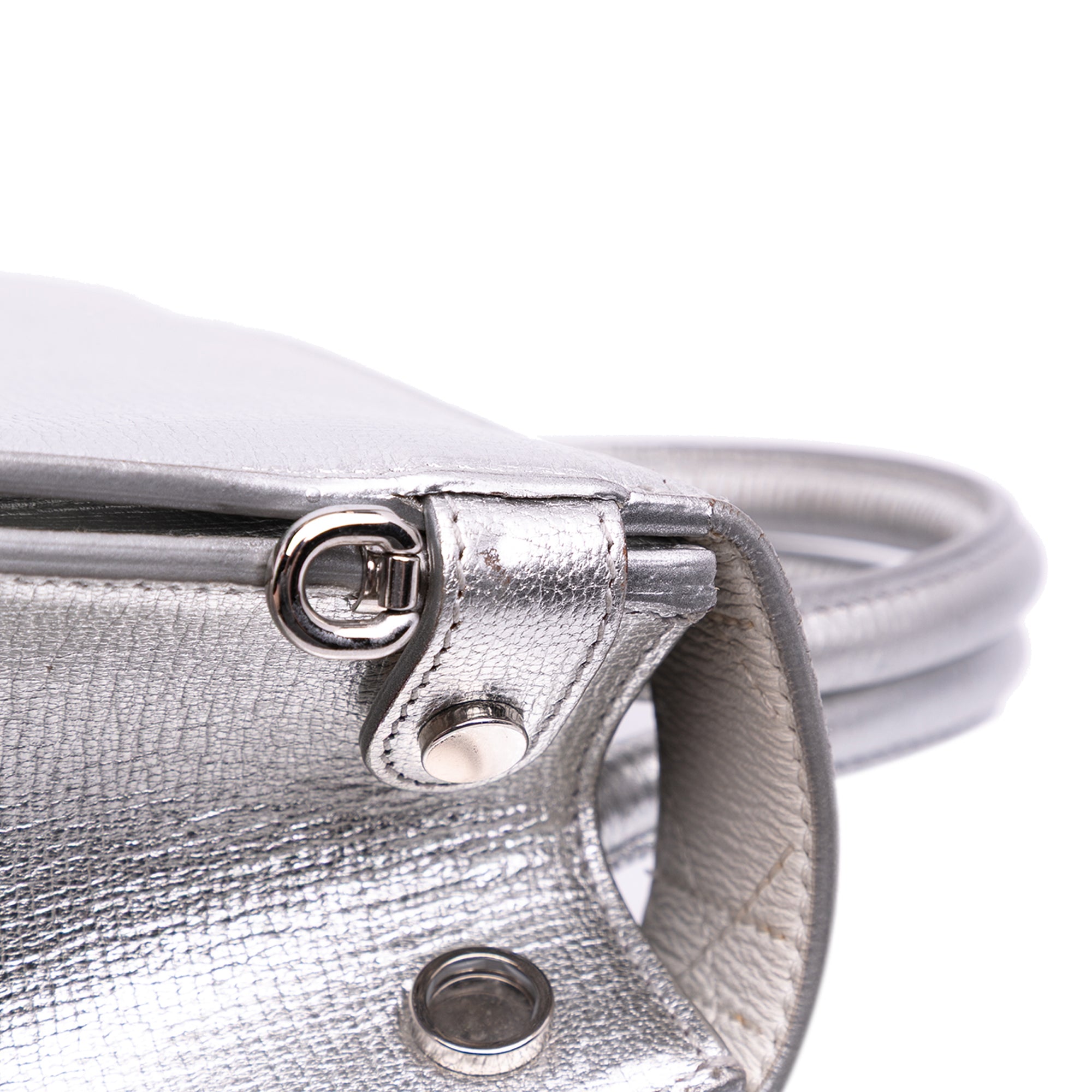 Mini Grained Calfskin Diorever Satchel