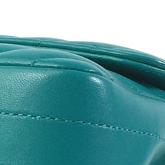 Mini Rectangular Chevron Lambskin Single Flap