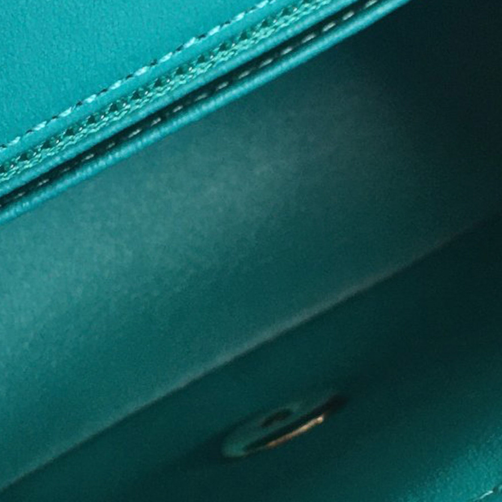 Mini Rectangular Chevron Lambskin Single Flap
