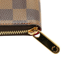 Damier Ebene Karakoram Zippy Wallet