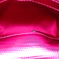 Mini Crystal Embellished Satin Sicily Bag
