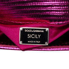Mini Crystal Embellished Satin Sicily Bag