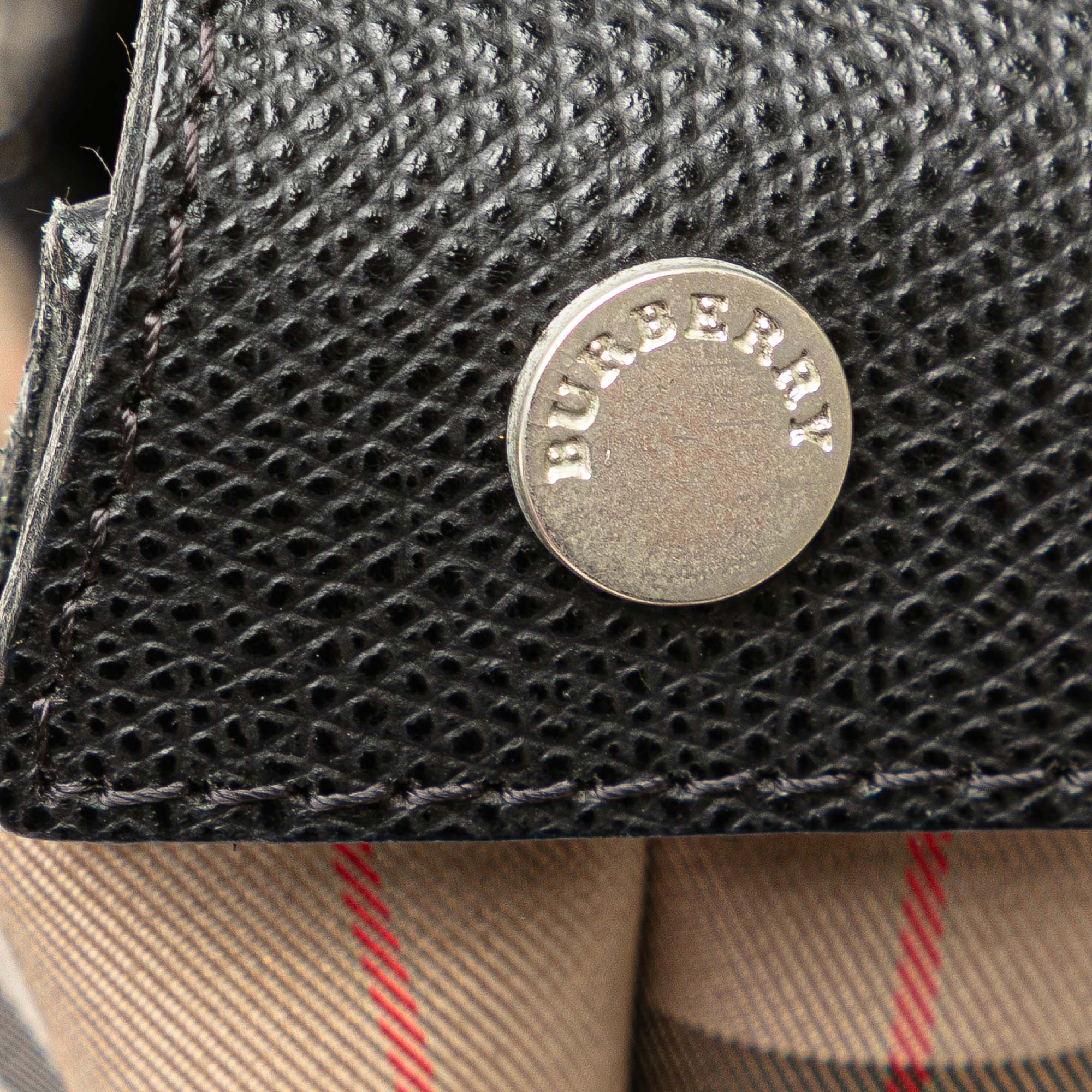 House Check Canvas Handbag