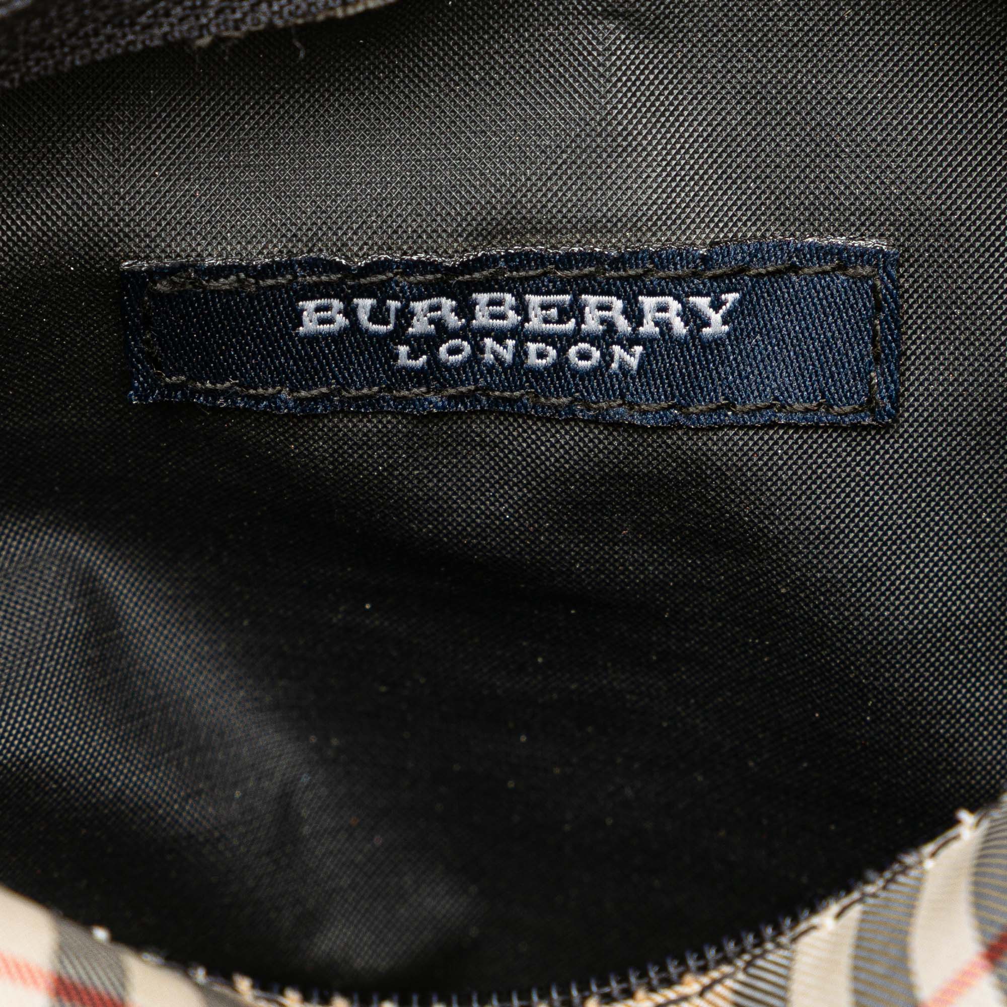 House Check Canvas Handbag