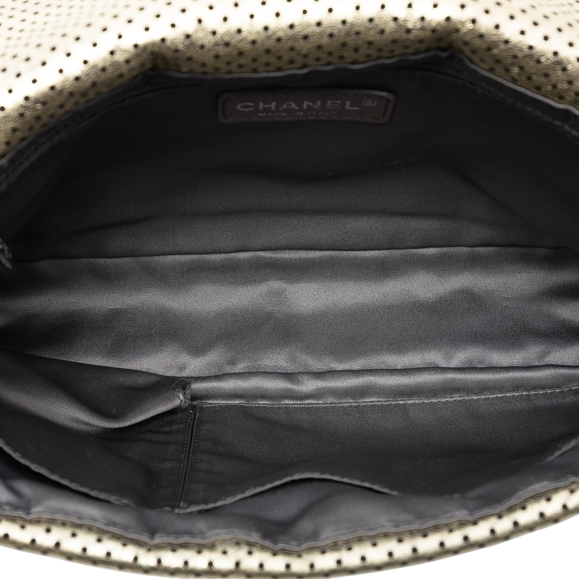 Medium Reissue Perforated Calfskin Drill Flap