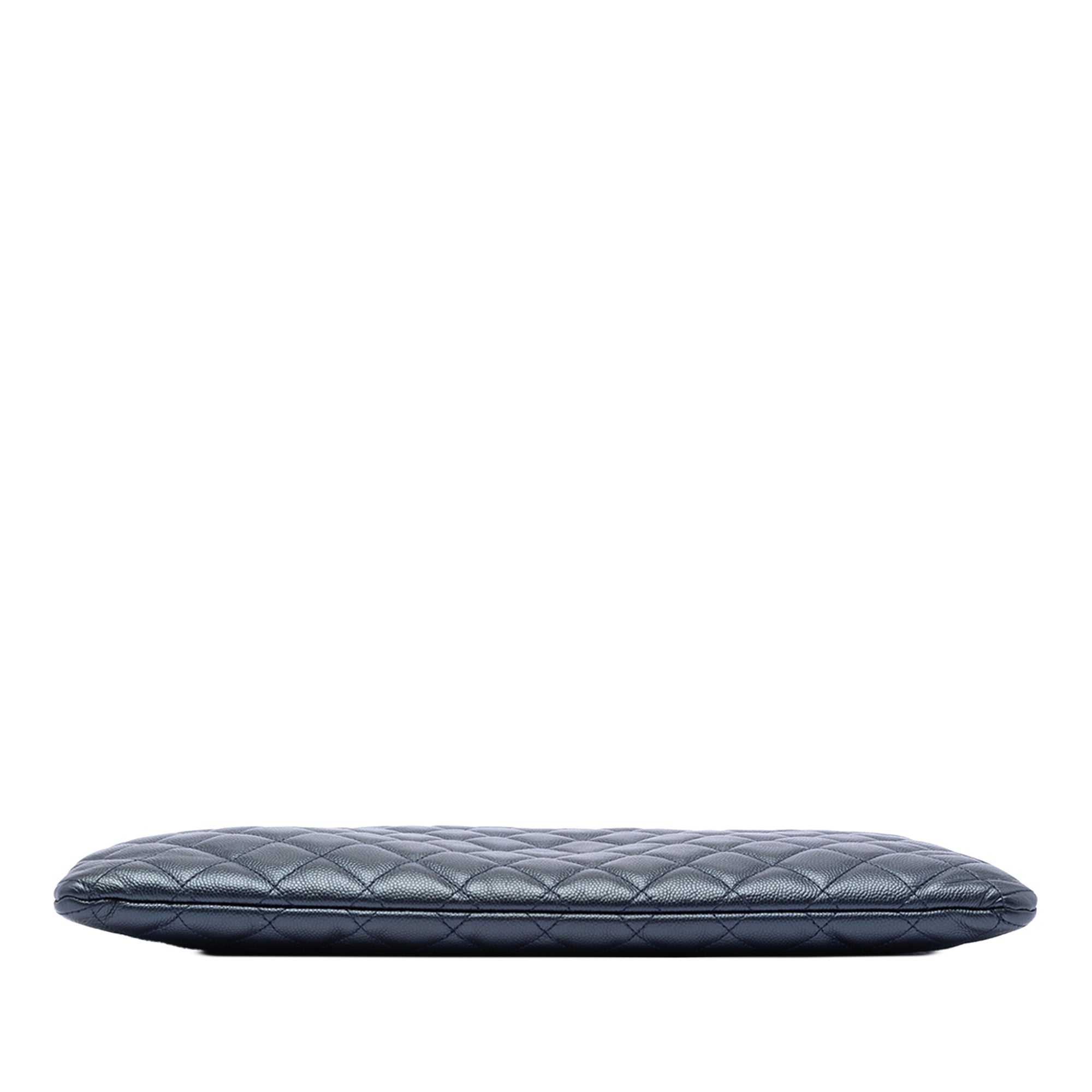 Large Quilted Caviar Boy O Case Clutch