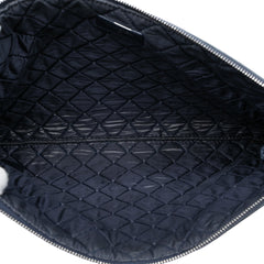 Large Quilted Caviar Boy O Case Clutch