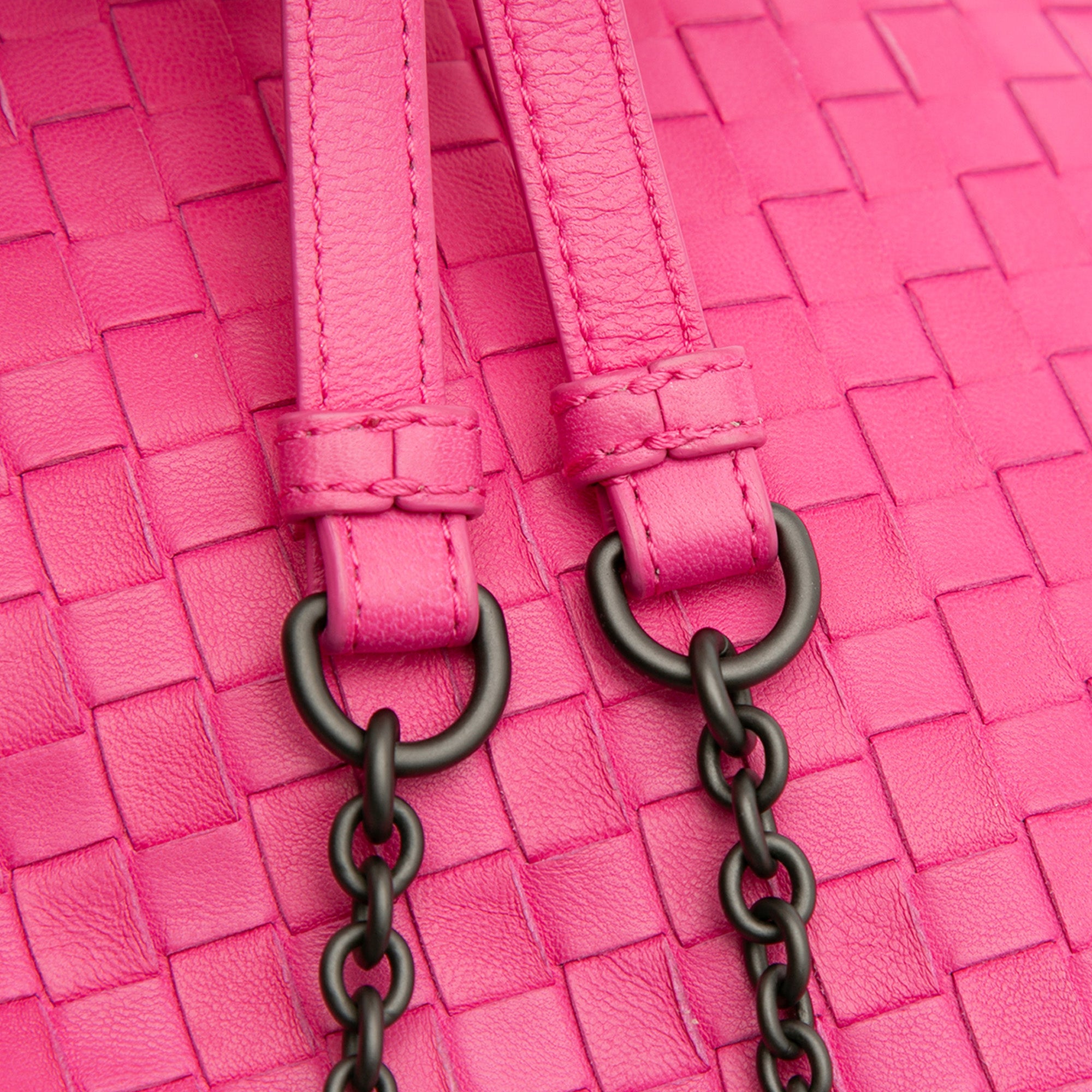 Nappa Intrecciato Duo Shoulder Bag