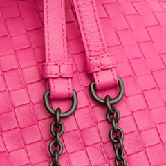 Nappa Intrecciato Duo Shoulder Bag