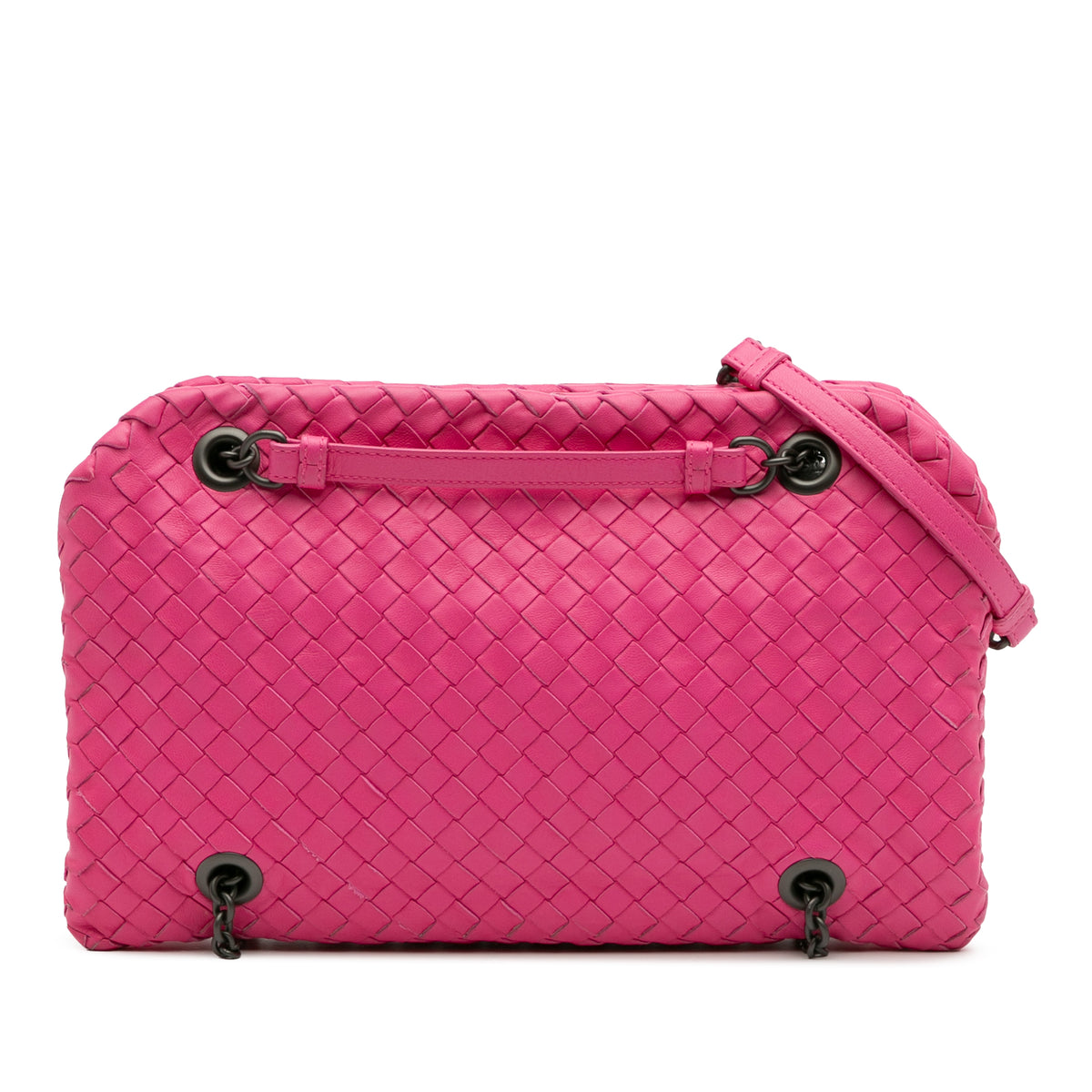 Nappa Intrecciato Duo Shoulder Bag