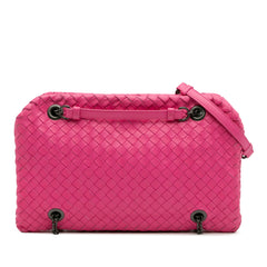 Nappa Intrecciato Duo Shoulder Bag