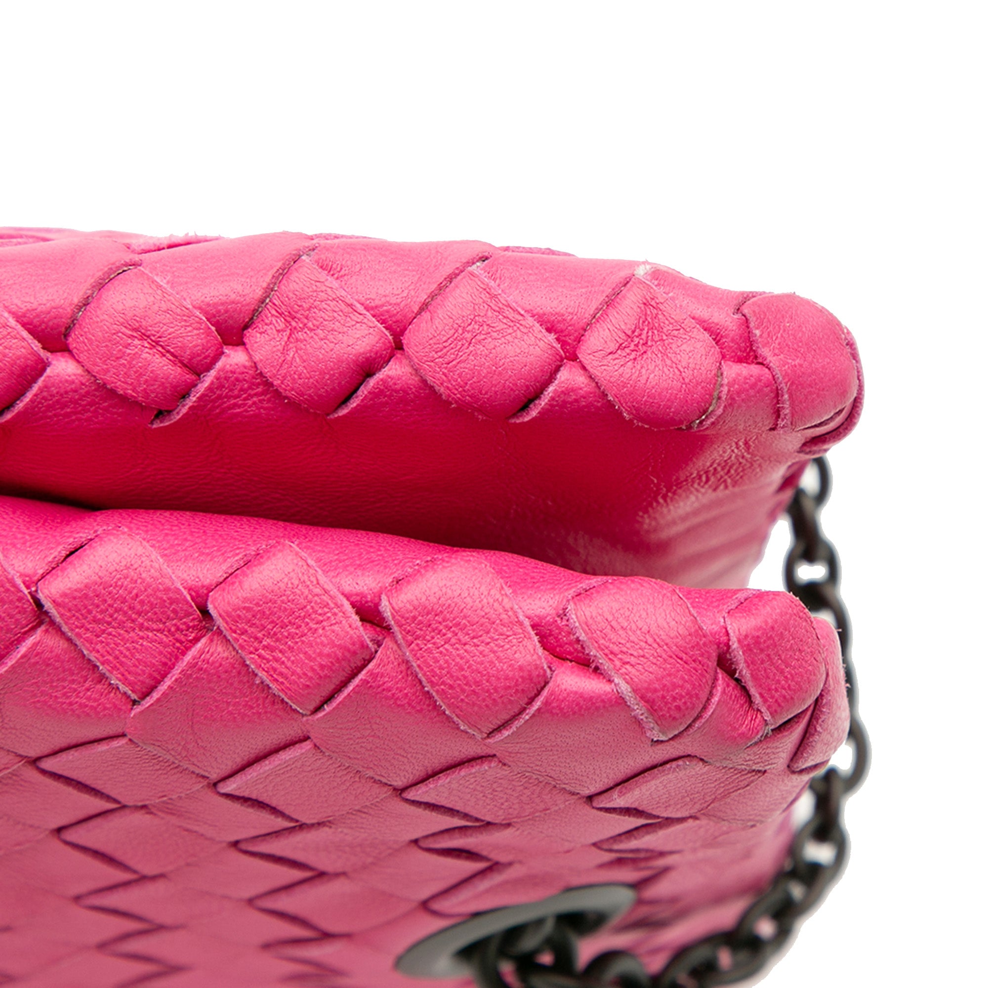 Nappa Intrecciato Duo Shoulder Bag