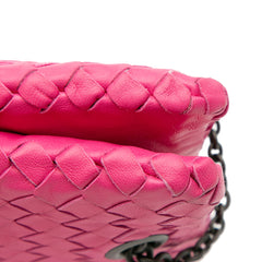 Nappa Intrecciato Duo Shoulder Bag