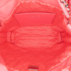 Mini Shiny Calfskin Rainbow Hardware 22 Handbag