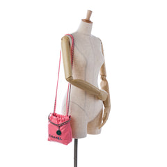 Mini Shiny Calfskin Rainbow Hardware 22 Handbag
