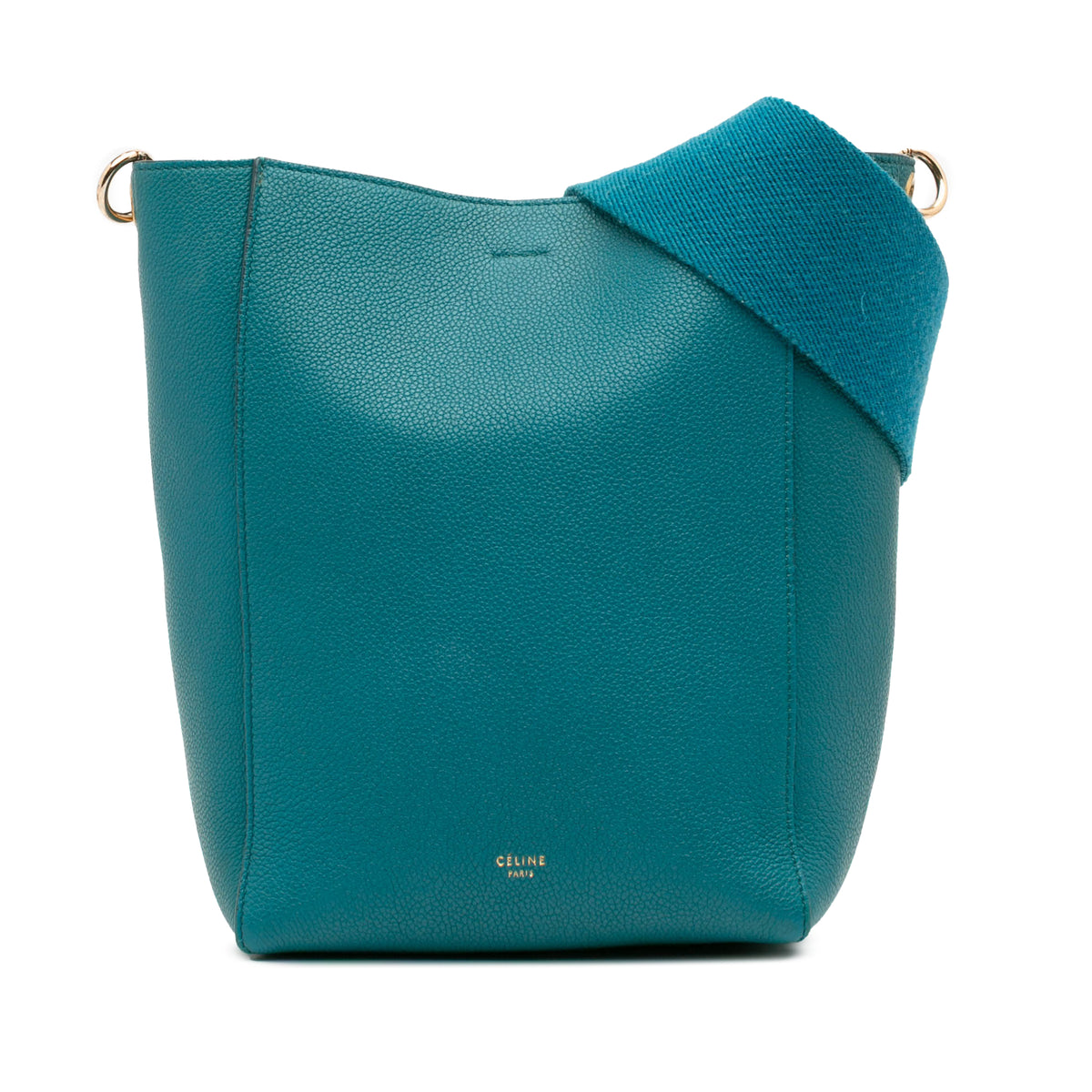 Small Soft Grained Calfskin Seau Sangle Bucket Bag