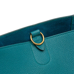 Small Soft Grained Calfskin Seau Sangle Bucket Bag