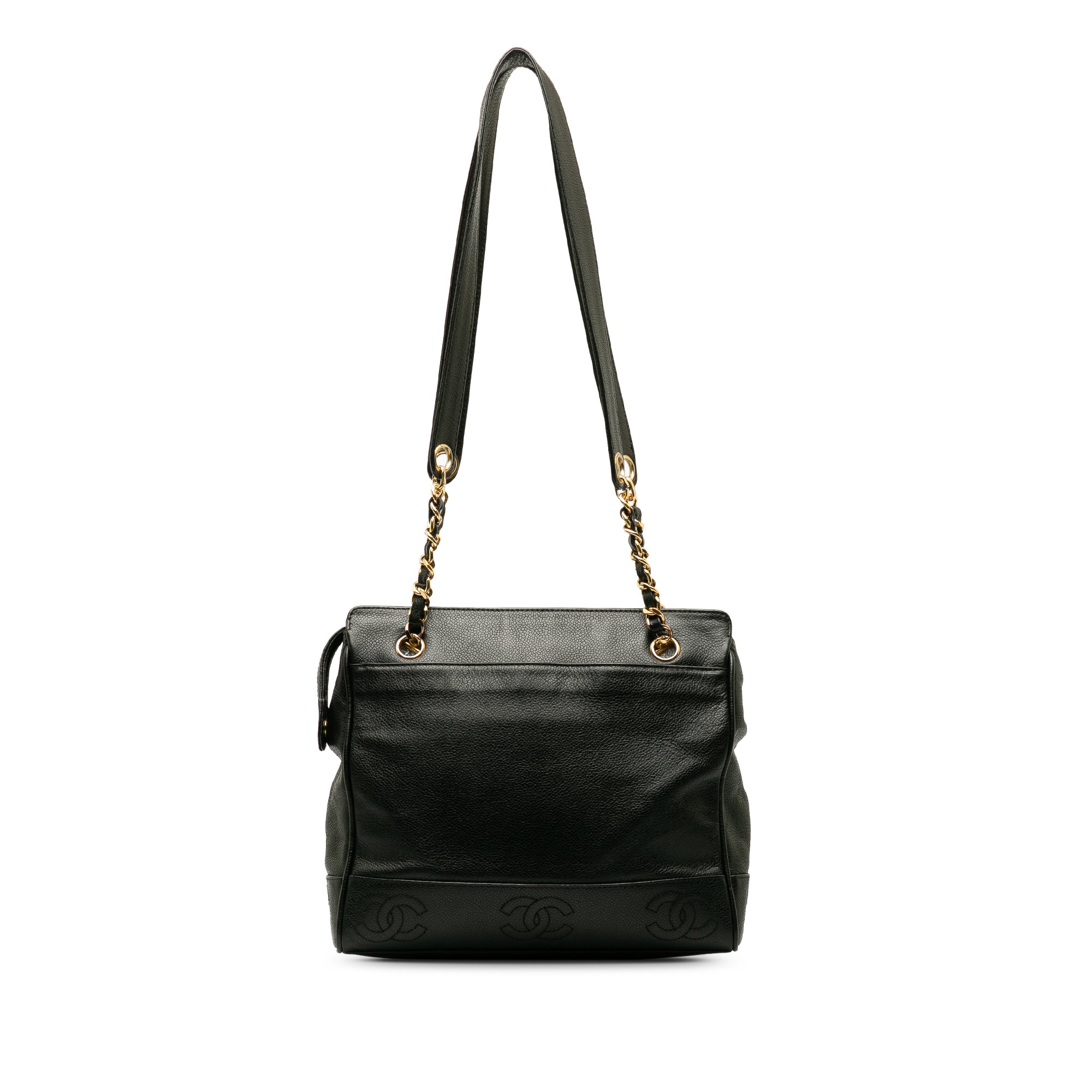 Triple CC Caviar Shoulder Bag_2