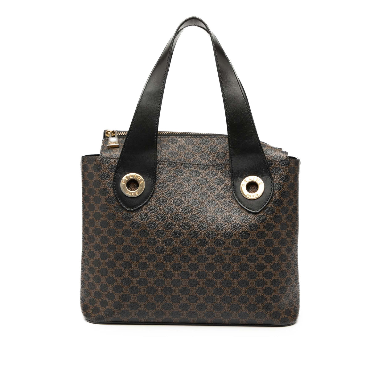 Macadam Coated Canvas Handbag