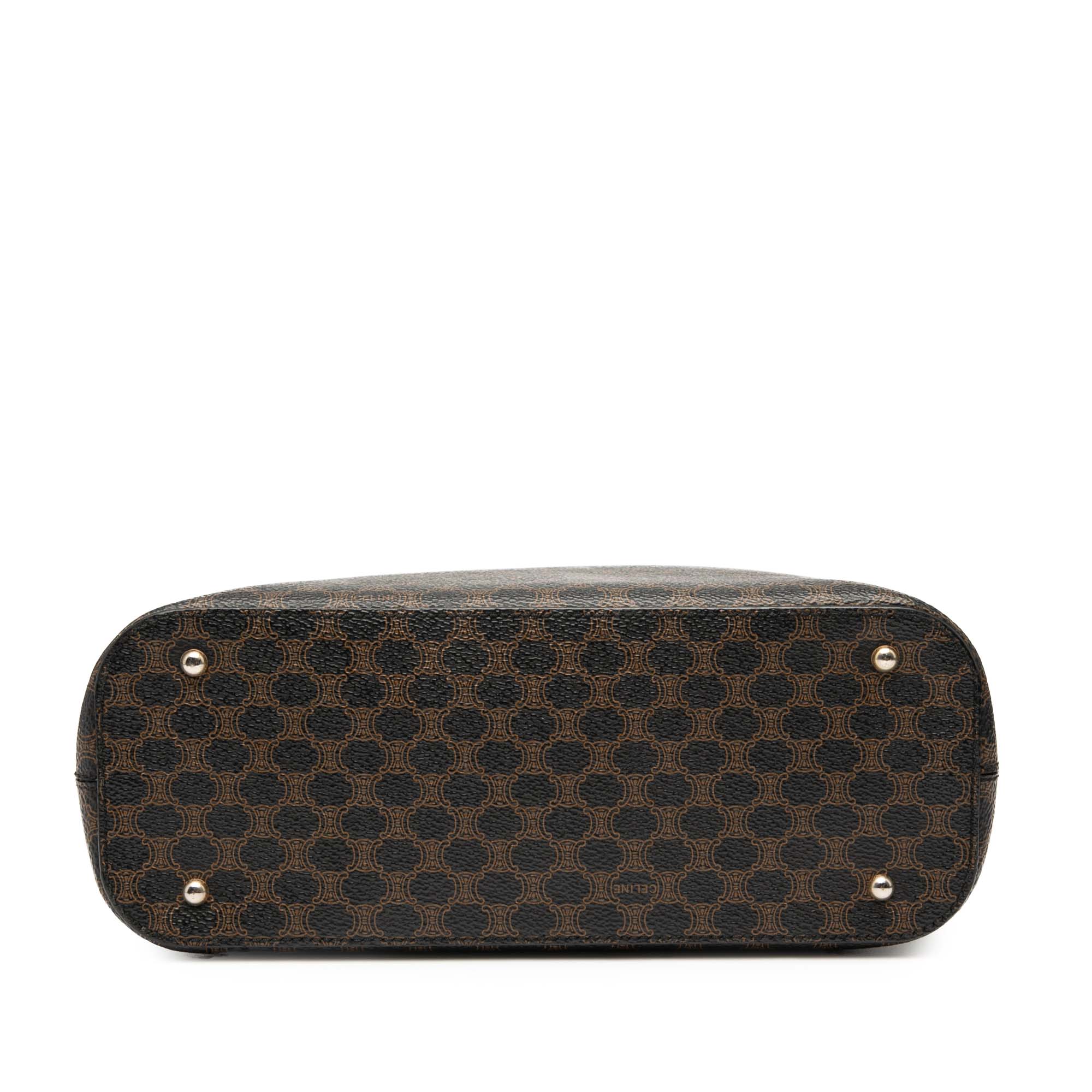 Macadam Coated Canvas Handbag