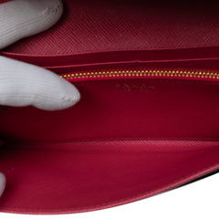 Large Saffiano Wallet